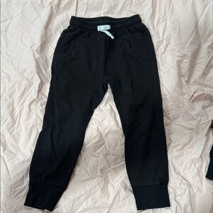 Little Bipsy Black Jogger Pants